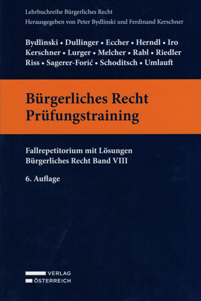 Bürgerliches Recht Prüfungstraining