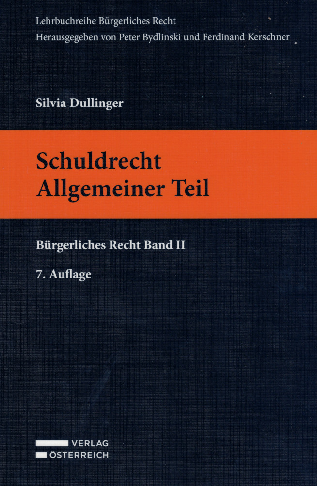 Schuldrecht – Allgemeiner Teil